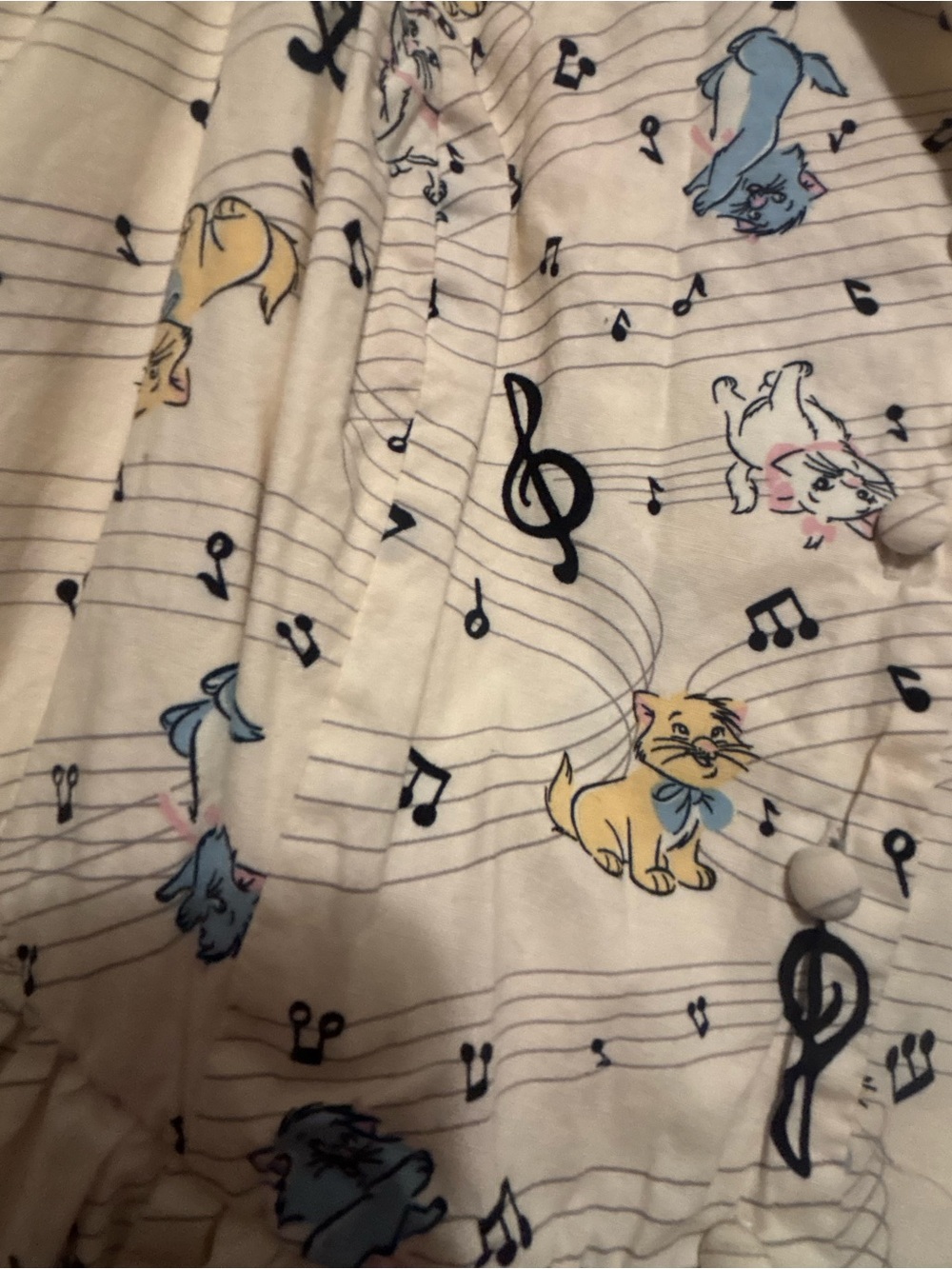 Torrid Disney Cream Aristocats Print Sleeveless Dress - Picture 3 of 9